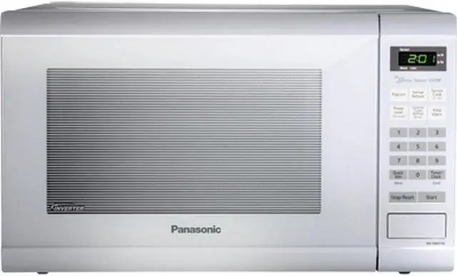 Alt view image 5 of 6 - Panasonic NN-SN651WA 1.2 Cu. Ft Countertop Microwave with Inverter Technology