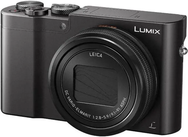Alt view image 6 of 20 - Panasonic LUMIX ZS100 20.1MP 4K Digital Camera (Black) Holiday Bundle