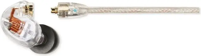 Alt view image 4 of 20 - Shure SE425 Pro In-Ear Sound Isolating Dual Driver Earphones - Clear