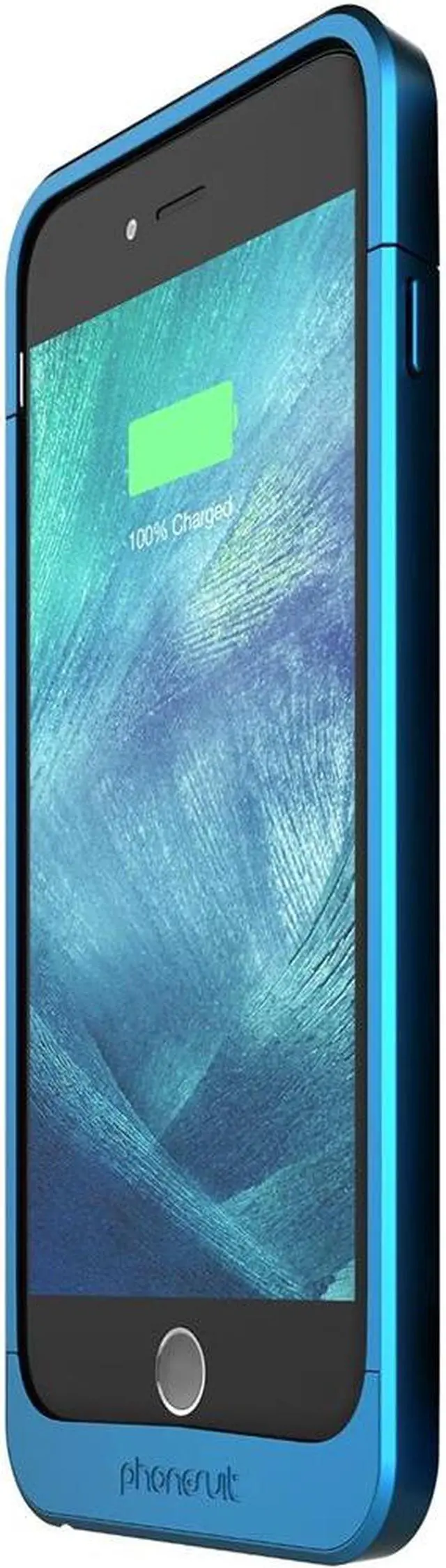 Alt view image 3 of 3 - PhoneSuit Elite PRO Blue 4200 mAh Battery Case for iPhone 6S Plus & 6 Plus PS-ELITE-IP6PL-PRO-BLU