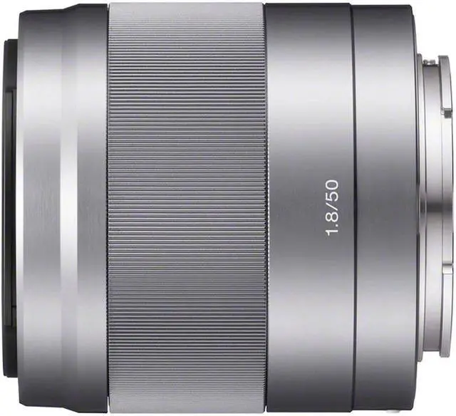 Alt view image 3 of 20 - SONY SEL50F18 Compact ILC Lenses 50mm f/1.8 Lens Silver