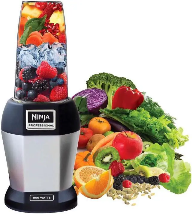 Alt view image 8 of 20 - Ninja BL456 Nutri Ninja Pro Blender, Black/Silver
