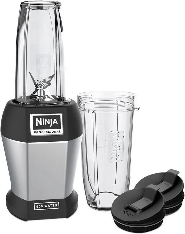 Alt view image 5 of 20 - Ninja BL456 Nutri Ninja Pro Blender, Black/Silver