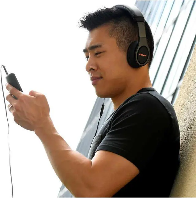 Alt view image 3 of 7 - Klipsch Reference Over-Ear Headphones - Black