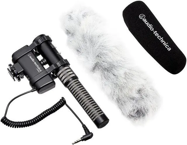 Alt view image 2 of 20 - Audio-Technica AT8024 Stereo/Mono Camera-Mount Microphone