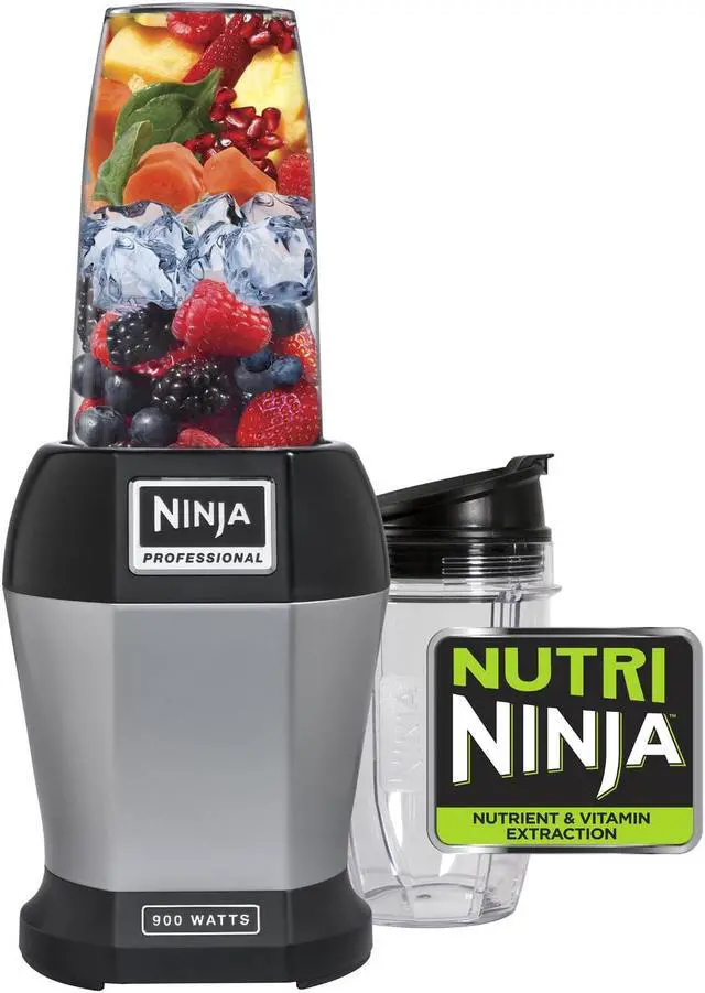 Alt view image 6 of 20 - Ninja BL456 Nutri Ninja Pro Blender, Black/Silver