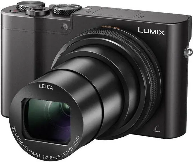 Alt view image 5 of 20 - Panasonic LUMIX ZS100 20.1MP 4K Digital Camera (Black) Holiday Bundle