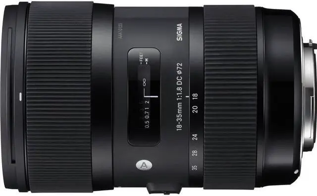 Alt view image 5 of 20 - Sigma 18-35mm F1.8 Art DC HSM Lens for Canon EF (210101)