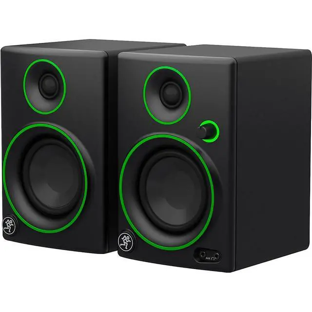 Alt view image 3 of 17 - Mackie CR3 Pair Powered Multimedia Monitor Speakers Studio Design