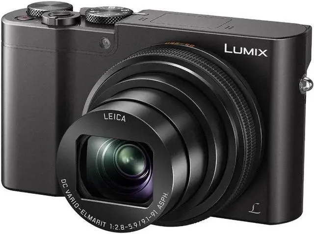 Alt view image 4 of 20 - Panasonic LUMIX ZS100 20.1MP 4K Digital Camera (Black) Holiday Bundle