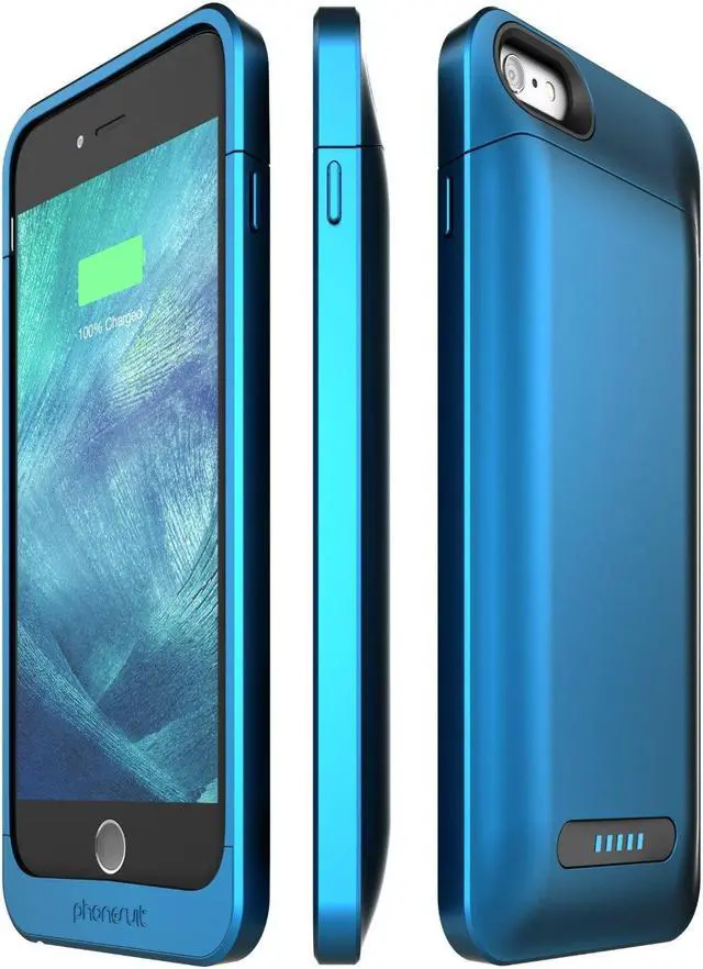 Main image of PhoneSuit Elite PRO Blue 4200 mAh Battery Case for iPhone 6S Plus & 6 Plus PS-ELITE-IP6PL-PRO-BLU