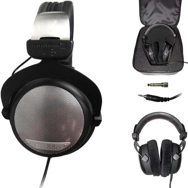 Alt view image 5 of 12 - Beyerdynamic DT 880 Premium 250 Ohm Hi-Fi Semi-Open Back Headphones