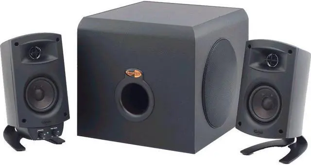 Alt view image 2 of 13 - Klipsch ProMedia 2.1 Speaker System - 160 W RMS - Black