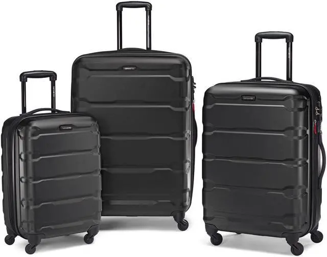 Alt view image 12 of 20 - Samsonite Omni PC Hardside Luggage, Black, Checked-Medium