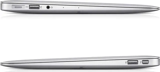 Alt view image 6 of 7 - Apple Laptop MacBook Air Intel Core i5-5250U 4GB Memory 128 GB PCIe SSD Intel HD Graphics 6000 11.6" Non-Touch Screen OS X 10.10 Yosemite FJVP2LL/A