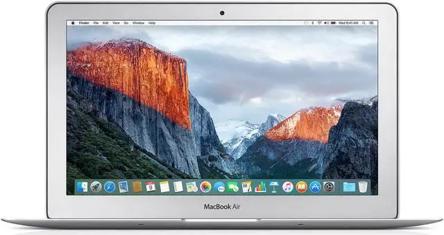 Alt view image 2 of 7 - Apple Laptop MacBook Air Intel Core i5-5250U 4GB Memory 128 GB PCIe SSD Intel HD Graphics 6000 11.6" Non-Touch Screen OS X 10.10 Yosemite FJVP2LL/A