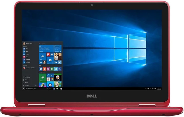 Alt view image 8 of 15 - Dell Inspiron i3179-0000RED 11.6" HD 2-IN-1 Laptop (7th Generation Intel Core m3-7Y30, 4GB RAM, 500GB HDD) RED