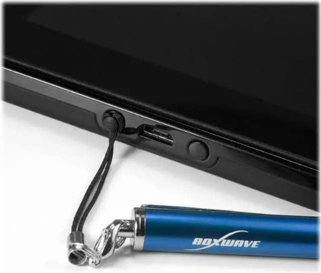 Alt view image 3 of 7 - Kindle Fire Stylus Pen, BoxWave [Capacitive Stylus] Rubber Tip Capacitive Stylus Pen for Amazon Kindle Fire