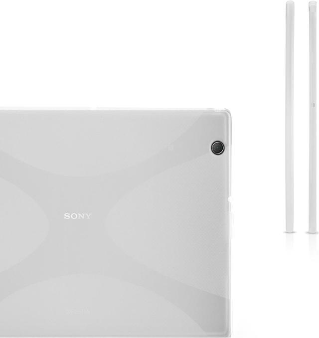 Alt view image 4 of 5 - Sony Xperia Z4 Tablet Case, BoxWave [BodySuit] Premium Textured TPU Rubber Gel Skin Case for Sony Xperia Z4 Tablet - Clear