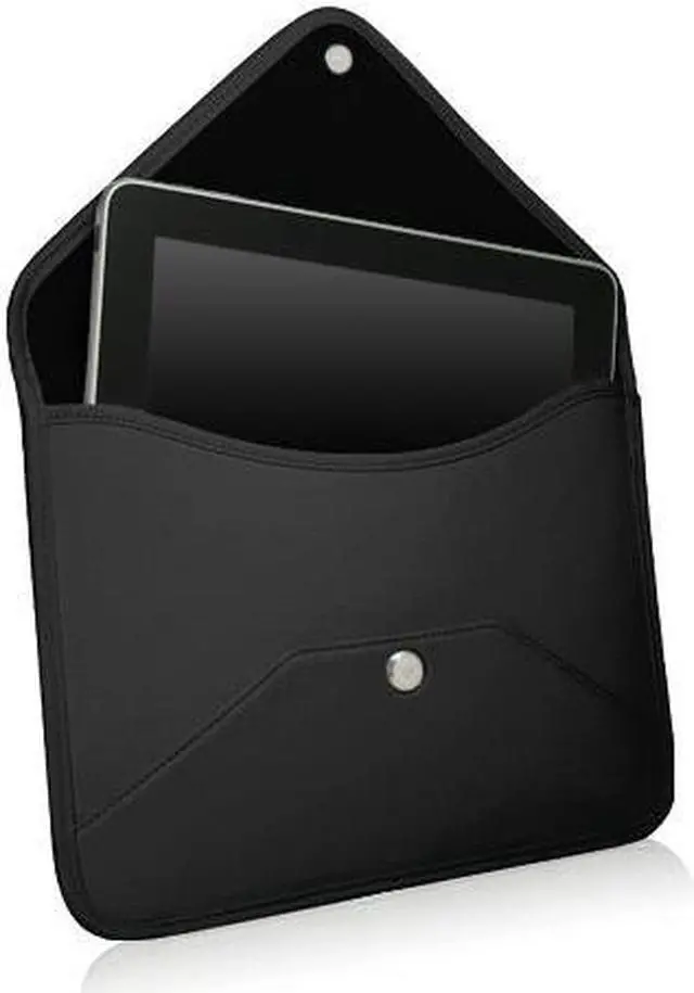 Main image of iPad 2 Case, BoxWave [Elite Leather Messenger Pouch] Synthetic Leather Cover w/ Envelope Design for Apple iPad 2