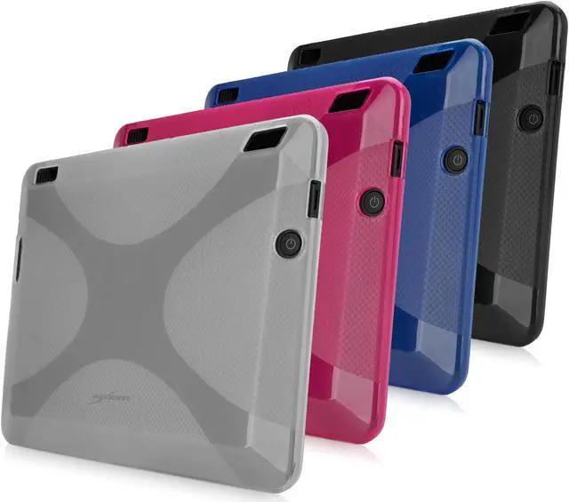 Alt view image 5 of 5 - Kindle Fire HDX 7 Case, BoxWave [BodySuit] Premium Textured TPU Rubber Gel Skin Case for Amazon Kindle Fire HDX 7