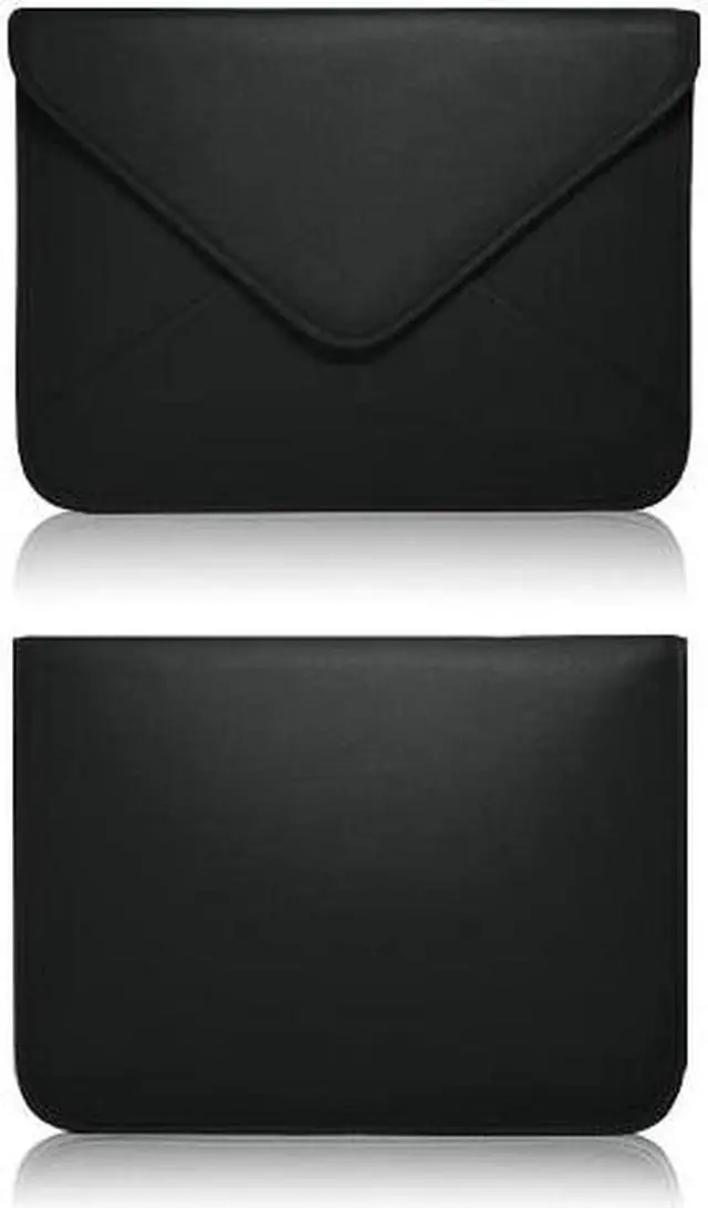 Alt view image 4 of 7 - iPad 2 Case, BoxWave [Elite Leather Messenger Pouch] Synthetic Leather Cover w/ Envelope Design for Apple iPad 2