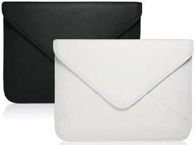 Alt view image 7 of 7 - iPad 2 Case, BoxWave [Elite Leather Messenger Pouch] Synthetic Leather Cover w/ Envelope Design for Apple iPad 2
