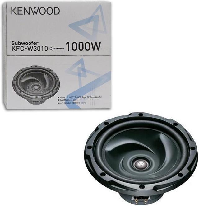 dar a entender recurso renovable Superioridad Kenwood KFC-W3010 12" 12-inch 4-ohm Car Audio Subwoofer 1000W MAX  Electronics - Newegg.com
