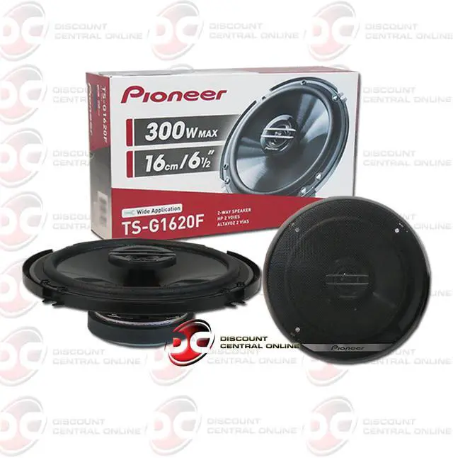 Alt view image 2 of 17 - Pioneer TS-G1620F G-Series 6.5" 300-Watt 2-Way Coaxial Speakers