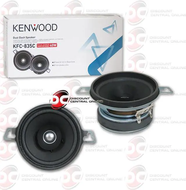 Alt view image 4 of 8 - Kenwood KFC835 3 1/2 inch Car Speaker
