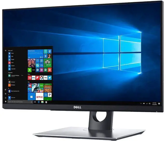 Alt view image 7 of 19 - Dell P2418HT 24" Full HD 1920 x 1080 6ms (GTG) HDMI VGA DisplayPort USB Hub Anti-Glare LED Backlit IPS Touchscreen Monitor