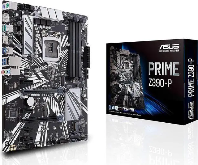 Alt view image 2 of 3 - ASUS Prime Z390-P LGA 1151 (300 Series) Intel Z390 SATA 6Gb/s ATX Intel Motherboard for Cryptocurrency Mining (BTC) with Above 4G Decoding, 6 x PCIe Slot and USB 3.1 Gen2