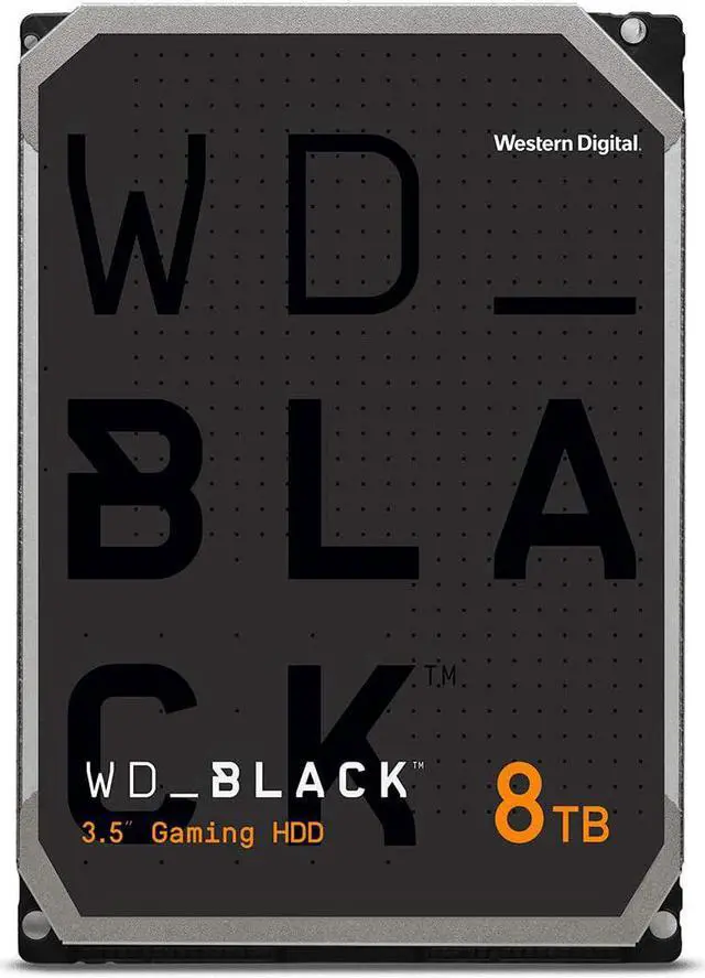 Main image of [Ref] Western Digital 8TB WD Black Performance Internal Hard Drive HDD - 7200 RPM, SATA 6 Gb/s, 256 MB Cache, 3.5" - WD8001FZBX
