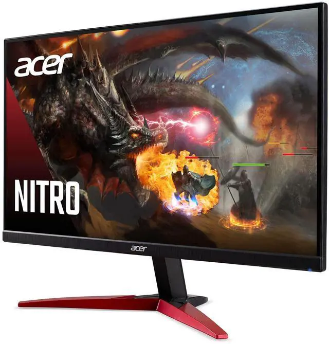Alt view image 12 of 20 - Acer Nitro KG241Y Sbiip 23.8 Full HD (1920 x 1080) VA Gaming Monitor | AMD FreeSync Premium Technology | 165Hz Refresh Rate | 1ms (VRB) | ZeroFrame Design | 1 x Display Port 1.2 & 2 x HDMI 2.0