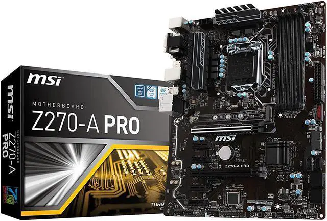 Alt view image 8 of 8 - MSI PRO Z270-A PRO LGA 1151 Intel Z270 USB 3.1 ATX Motherboards - Intel