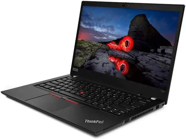 Alt view image 12 of 14 - Lenovo Laptop ThinkPad T490 Intel Core i5-8265U 8GB Memory 256 GB PCIe SSD Intel UHD Graphics 14.0" Non-Touch Screen Windows 10 Pro 64-bit 20N20008US