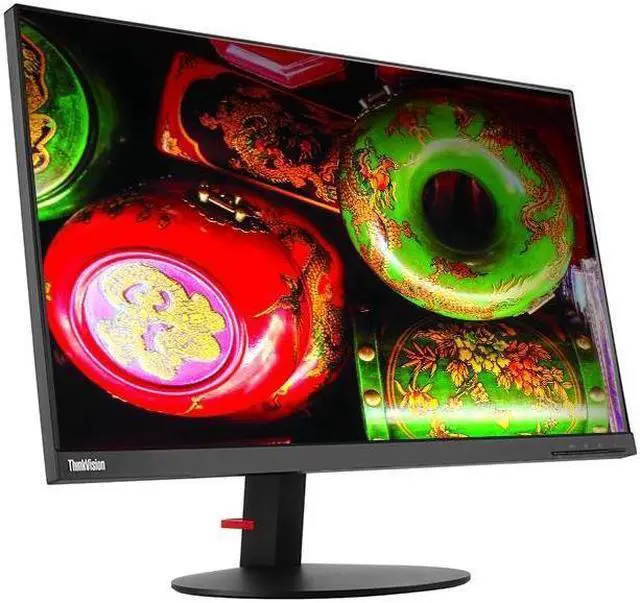 Alt view image 13 of 20 - Lenovo ThinkVision P24h-10 23.8" 2560x1440 QHD USB-C DisplayPort HDMI 4ms In-Plane Switching Panel IPS LED Backlight Mon