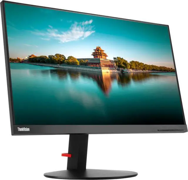 Alt view image 11 of 20 - Lenovo ThinkVision P24h-10 23.8" 2560x1440 QHD USB-C DisplayPort HDMI 4ms In-Plane Switching Panel IPS LED Backlight Mon