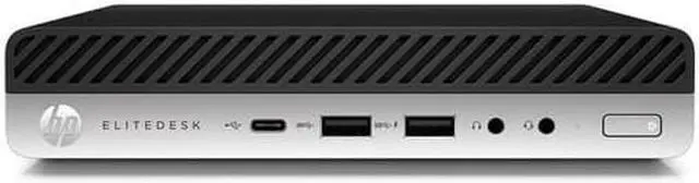 Alt view image 9 of 16 - HP EliteDesk 705 G4 Desktop Computer Ryzen5 2400GE 8GB 256GB SSD W10P RX Vega 11