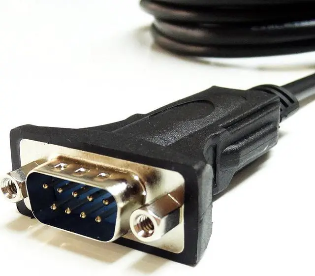 Alt view image 2 of 11 - Tera Grand - Premium USB 2.0 to RS232 Serial DB9 6' Adapter Cable - Supports Windows 10, 8, 7, Vista, XP, 2000, 98, Linux and Mac - Built with FTDI Chipset and Hex Jack Nuts