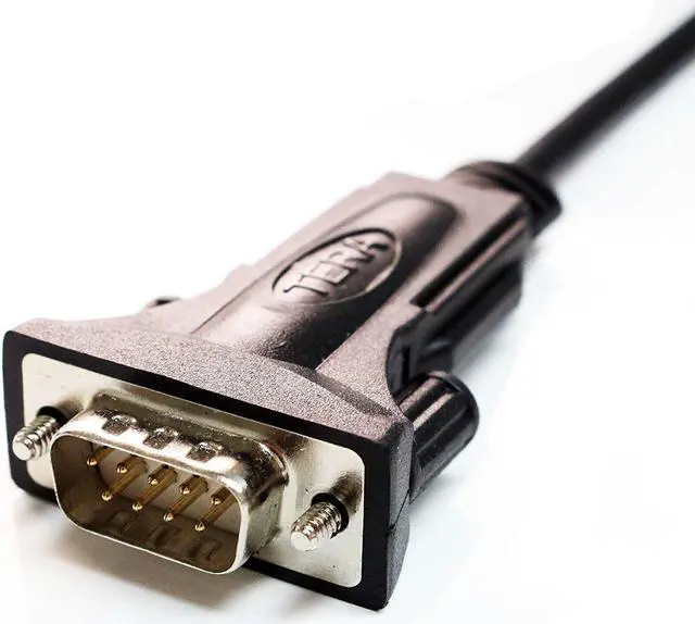 Alt view image 2 of 13 - Tera Grand - Premium USB 2.0 to RS232 Serial DB9 6' Adapter Cable - Supports Windows 10, 8, 7, Vista, XP, 2000, 98, Linux and Mac - Built with FTDI Chipset and Thumbscrews