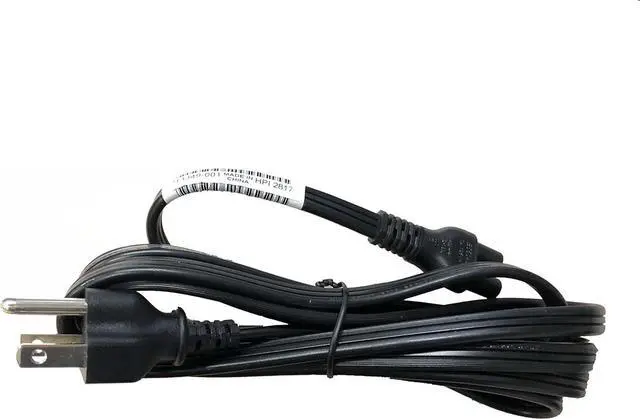 Alt view image 5 of 7 - Longwell Genuine 6 Ft 3 Prong Power cord cable LS-18M 3-wire 18 AWG 1.8m (6.0ft) long - Has straight (F) C5 receptacle (for 120V in North America)