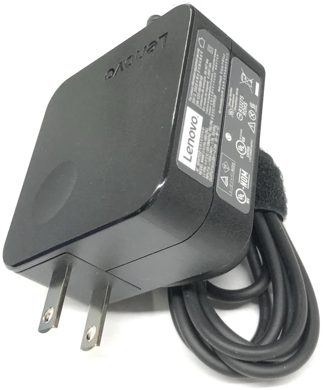 Alt view image 2 of 7 - Original Laptop Charger PA-1450-55LL 45W 20V 2.25A Ac Adapter for Lenovo Ideapad 100 100s 110 120s 130 320s 330 510 520,Flex 4 Flex 5,Yoga 710 Power Adaptor Compatible with P/N: GX20K11838 GX20L23044