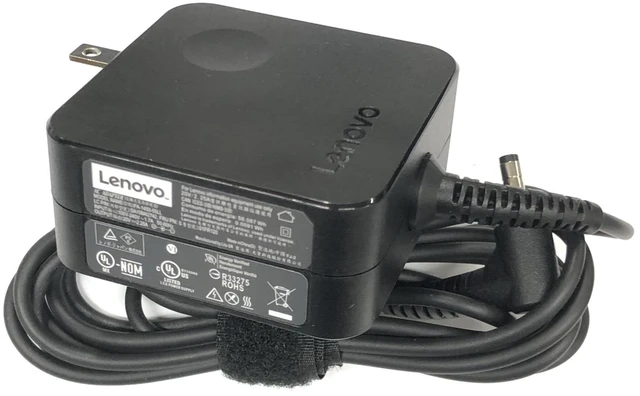 Alt view image 3 of 7 - Original Laptop Charger PA-1450-55LL 45W 20V 2.25A Ac Adapter for Lenovo Ideapad 100 100s 110 120s 130 320s 330 510 520,Flex 4 Flex 5,Yoga 710 Power Adaptor Compatible with P/N: GX20K11838 GX20L23044