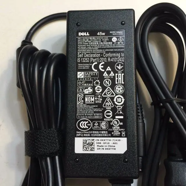 Alt view image 2 of 4 - Genuine NEW Dell Inspiron 15 P51F P55F 45W 19.5V 2.31A AC Power Adapter Charger-Easy Open Packing