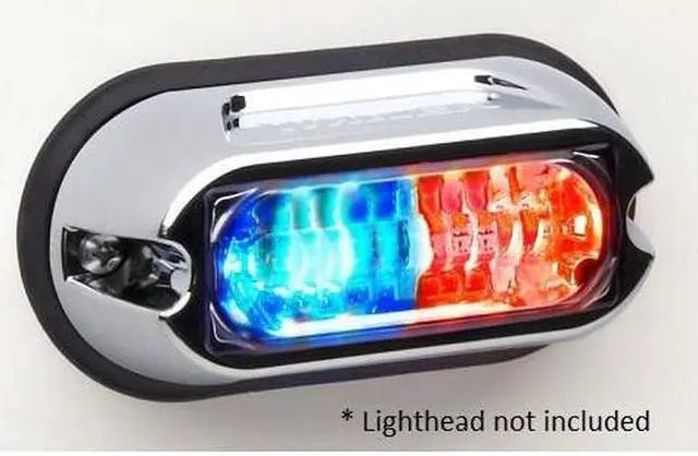 Main image of Whelen Engineering Optional Deep Chrome-Plated Mounting Flange Kit (Not for Use with LINV2 Series), Model# LINZ6FC