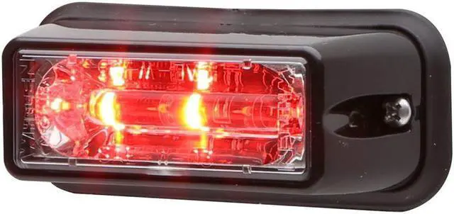 Alt view image 3 of 3 - Whelen LIN3 Series lighthead, Red, Model# RSR02ZCR