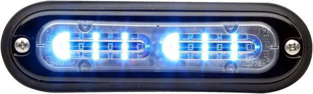 Alt view image 2 of 4 - Whelen Engineering ION T-Series® DUO Interleaved Blue/White Blue/White with Smoked Lens, Model# TLI2EX