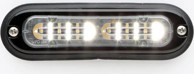 Alt view image 3 of 4 - Whelen Engineering ION T-Series® DUO Interleaved Blue/White Blue/White with Smoked Lens, Model# TLI2EX