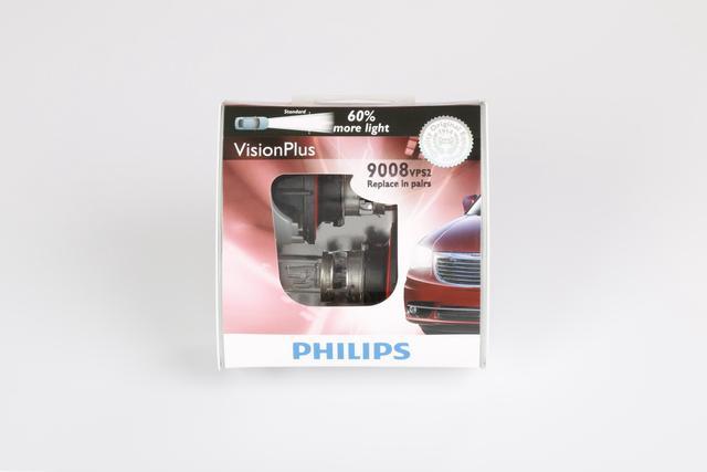 Alt view image 3 of 3 - Philips VisionPlus Halogen Light Bulb 9008/H13